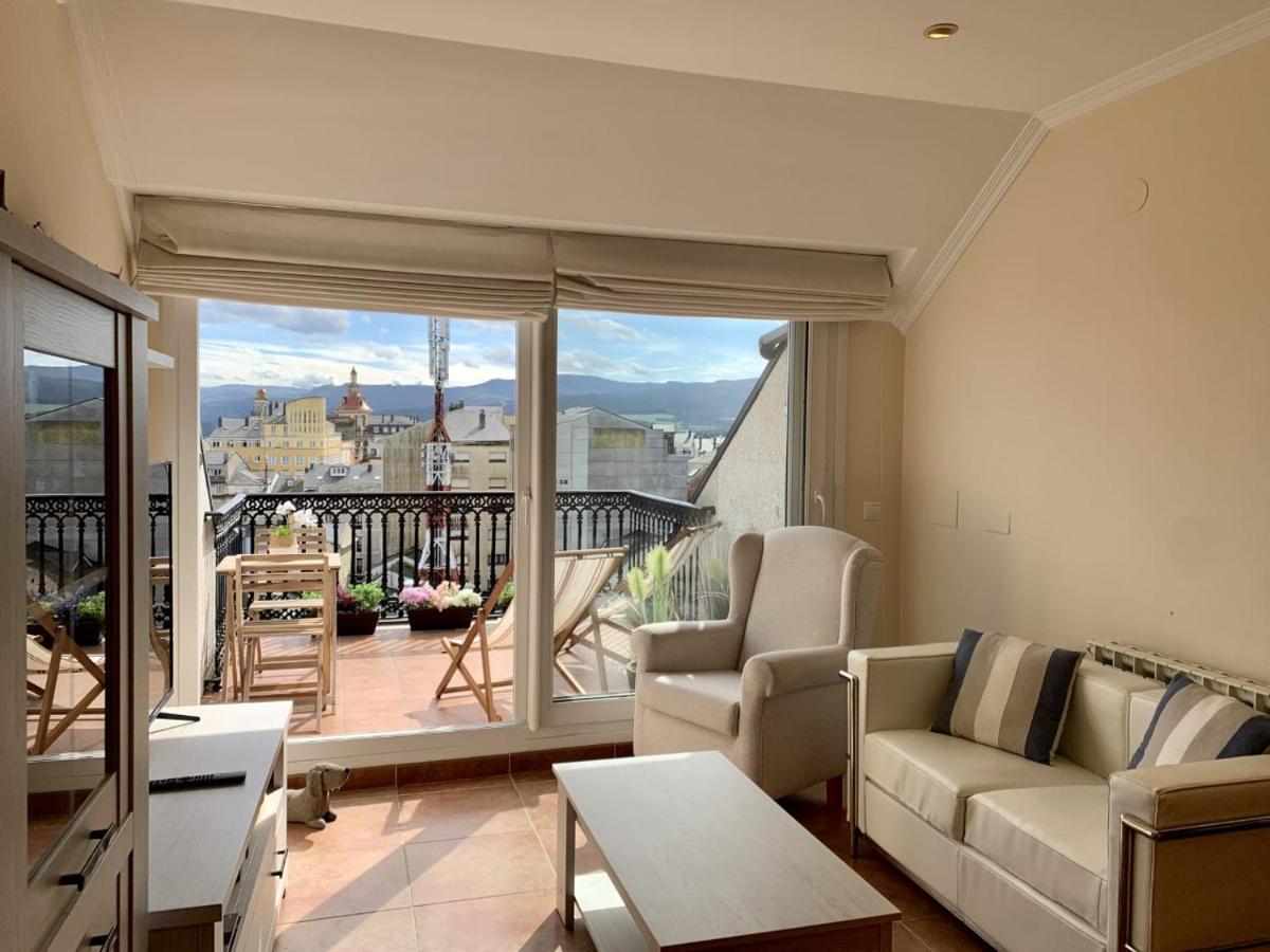 Moderno Piso Con La Mejor Terraza De Ribadeo Y Vistas Maravillosas Exterior photo